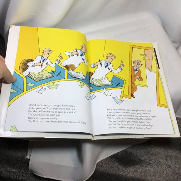 Dr. Seuss "You're Only Old Once A Book for Obsolete Children" HC DJ 1986 - Picture 8 of 10